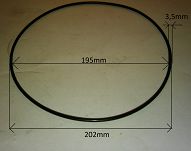 Oring 195,00 mm x 3,50 mm - 2