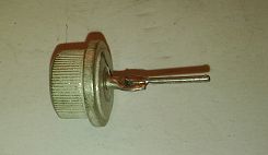 Dioda czarna z pręcikiem 126p