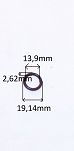 Oring  13,90 mm x 2,62 mm - 2