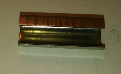 Łącznik ramki ozdobnej drzwi 126p chrom