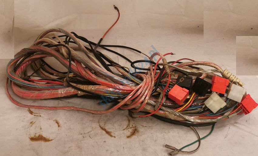 Instalacja elektryczna podwozia skrzyni Jelcz