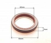 Simmering   42 x 55 x 7 AO FPM / ACM Elring - 2