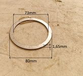 Podkładka dystansowa tylnego mostu 1,65 mm Żuk - 2