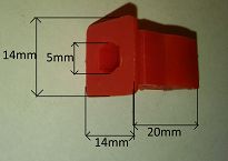 Spinka   31A kostka 10 mm x 10 mm 126p, PN - 2