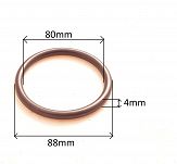 Oring  80,00 mm x 4,00 mm  - 2