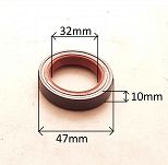 Simmering   32 x 47 x 10 AO FPM / ACM Elring - 2