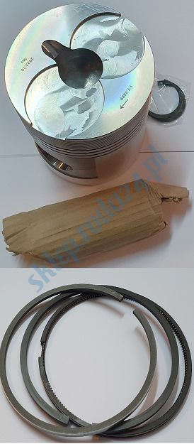 Tłok N 134,71 3P silnik Andoria S 321 kpl Złotecki