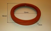 Simmering   72 x 96 x 9 AO VMQ Corteco - 2