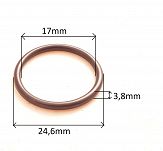 Oring  17,00 mm x 3,80 mm - 2