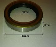 Simmering   30 x 45 x 8 B NBR - 3