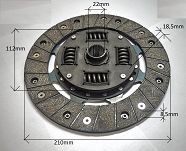 Tarcza sprzęgła 334 915 Audi, Seat, Skoda, VW Hart - 2