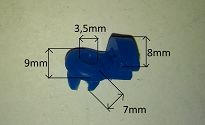 Spinka   34A zabezp. cięgna zamka drzwi CC - 3
