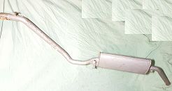 Tłumik Golf II 1.6 TD końcowy Polmostrów