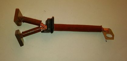 Szczotka   4,5 x 12,0 x 17,5 miedziana JASX 40-41