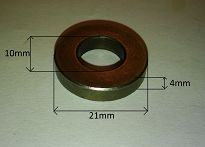 Podkładka stal. 10,0 x 21,0 x 4,0 126p - 2