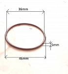 Oring  36,00 mm x 5,00 mm - 2