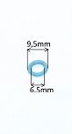 Oring    6,50 mm x 1,50 mm zielony  - 2