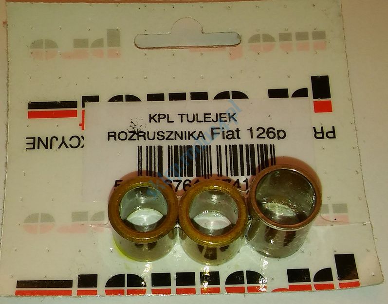 Tulejki rozrusznika 126p 3szt nadwymiar