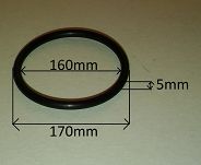 Oring 160,00 mm x 5,00 mm NBR - 2