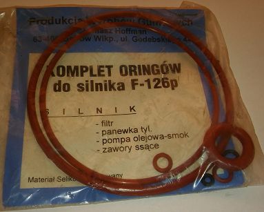 Oringi kpl. 126p