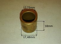 Tulejka rozr. 12,73 mm x 17,48 mm x 18,00 mm Żuk - 2