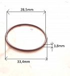 Oring  28,50 mm x 3,80 mm NBR Hans Pries - 2