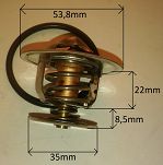 Termostat 24035.84V Wartburg, Trabant Stahlter - 2