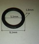 Oring    5,50 mm x 1,80 mm  126p - 2