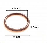 Oring  68,00 mm x 5,00 mm - 2