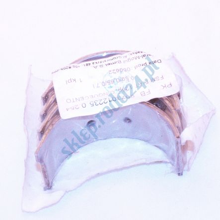 Panewki korbowodowe N 126p, CC 700 kpl. GLYCO