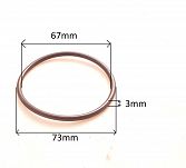 Oring  67,00 mm x 3,00 mm - 2