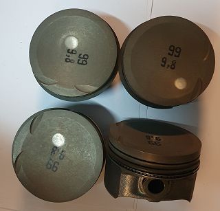 Zestaw tłoków N 81,60 Opel 2,5 V6 Federal - Mogul