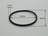 Oring  36,00 mm x 2,00 mm - 2