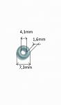 Oring    4,10 mm x 1,60 mm - 2