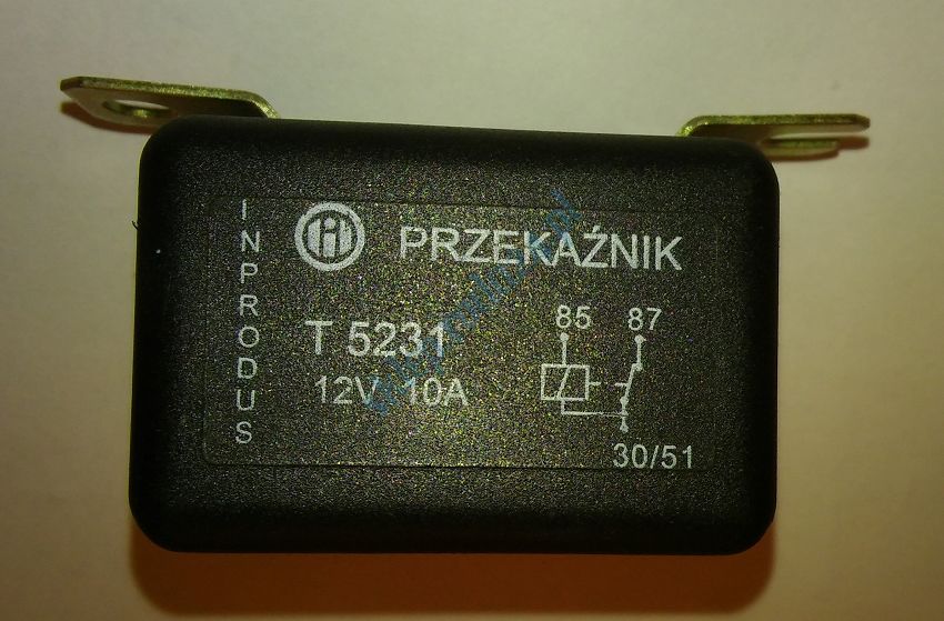 Przekaźnik T5231 ładowania FSO, PN ST, Żuk, Nysa