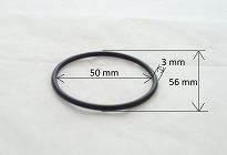 Oring  50,00 mm x 3,00 mm NBR - 2