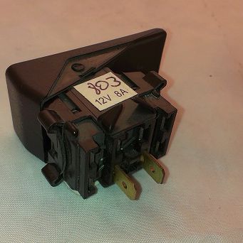 Przełącznik ogrzewania tylnej szyby 803 126p  FL