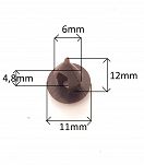 Spinka   22M mocowanie uszczelki drzwi PN - 2