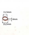 Oring  11,50 mm x 4,00 mm NBR - 2