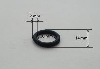 Oring  10,00 mm x 2,00 mm NBR - 2