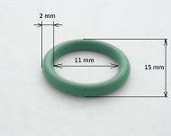 Oring  11,00 mm x 2,00 mm HNBR - 2