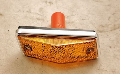 Lampa kierunkowskazu bocznego P FSO, PN, Żuk chrom