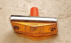 Lampa kierunkowskazu bocznego P FSO, PN, Żuk chrom