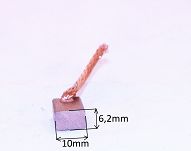 Szczotka   6,2 x 10,0 x 17,0 węglowa 611 - 4
