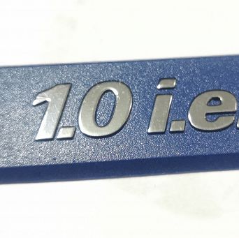 Emblemat  "1.0 i.e." Uno Fiat