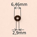 Oring    2,90 mm x 1,78 mm 126p, FSO, PN - 2