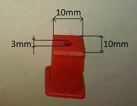 Spinka 14202985 kostka 10 mm x 10 mm 126p, PN - 3