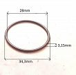 Oring  28,00 mm x 3,15 mm FPM Audi, Seat, VW oryg. - 2