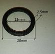 Oring  15,00 mm x 2,50 mm NBR - 2
