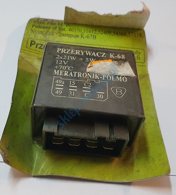Przerywacz śwateł kier. oraz awar. FSO, PN, Żuk 